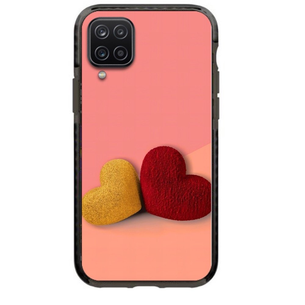 Double heart θήκη κινητού 91863 γιά Galaxy A12