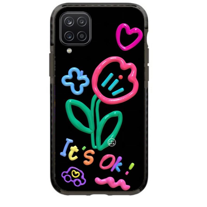 It's ok flower θήκη κινητού 91965 γιά Galaxy A12