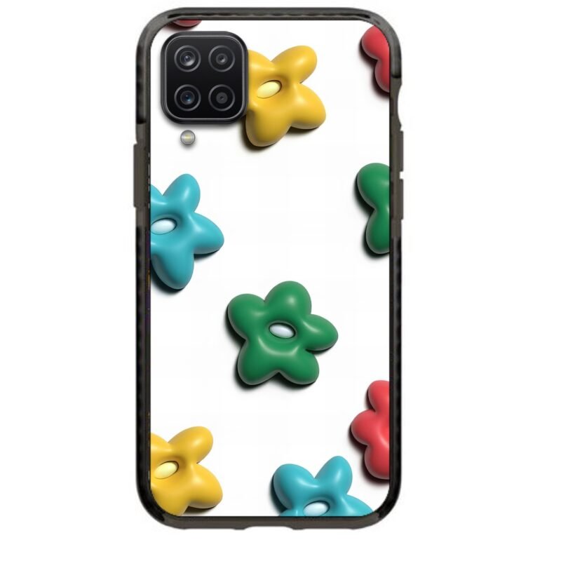 Flower pattern θήκη κινητού 91966 γιά Galaxy A12