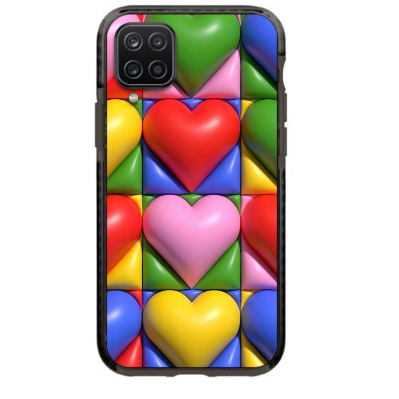 Heart pattern θήκη κινητού 91968 γιά Galaxy A12