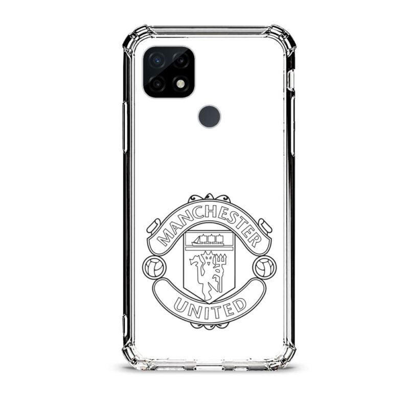Manchester United θήκη διάφανη & σχέδιο  d1040 γιά Realme C21