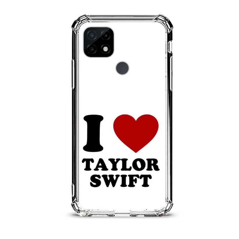 Love Swift Taylor θήκη διάφανη & σχέδιο  d1067 γιά Realme C21