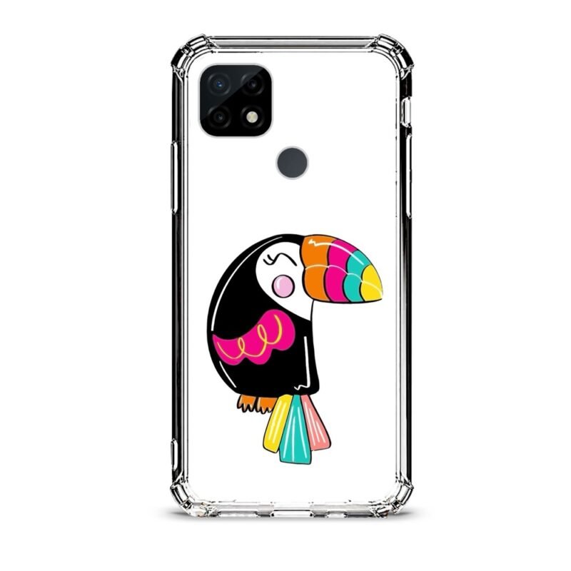 Colorful dog θήκη διάφανη & σχέδιο  d1081 γιά Realme C21