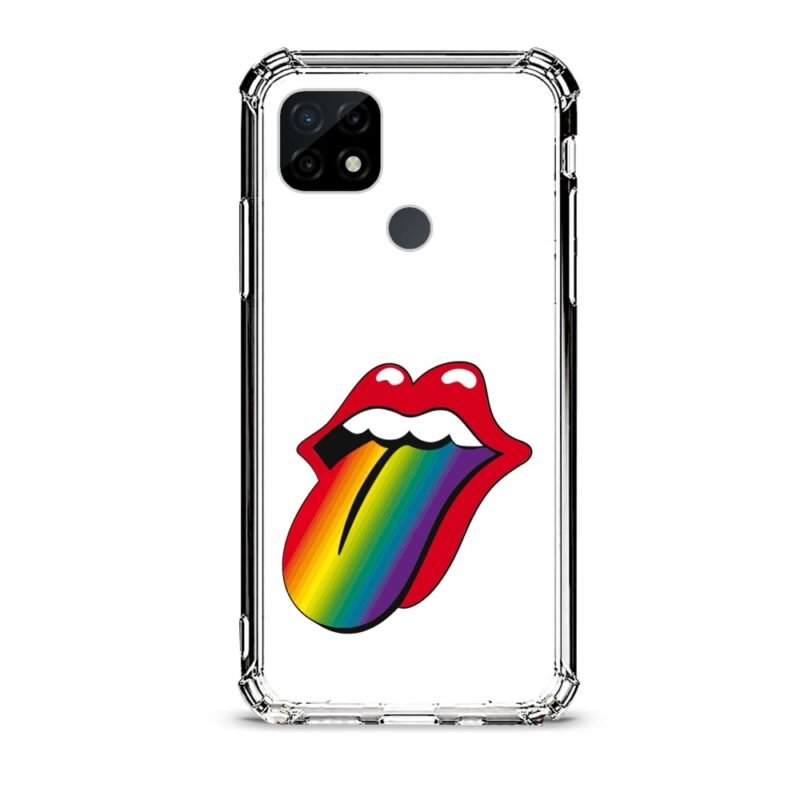 On off switch θήκη διάφανη & σχέδιο  d1082 γιά Realme C21