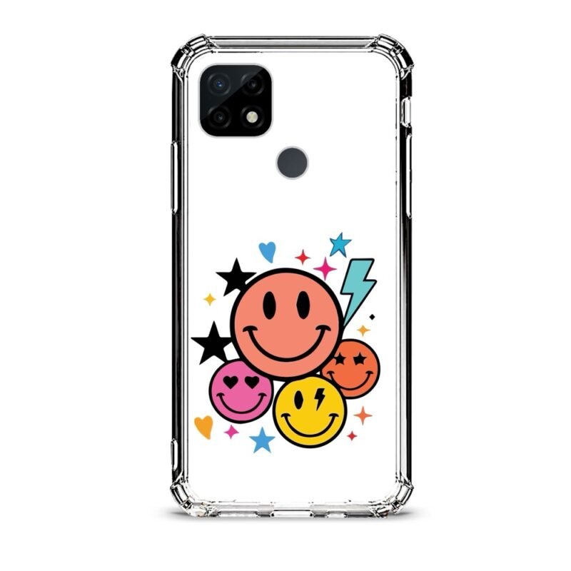 Shapes θήκη διάφανη & σχέδιο  d1083 γιά Realme C21
