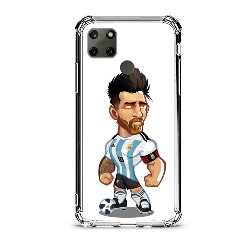 Lionel Messi θήκη διάφανη & σχέδιο  d1000 γιά Realme C21Y