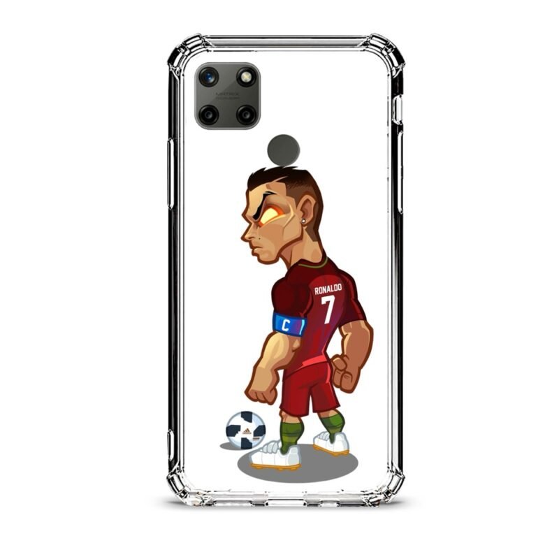 Cristiano Ronaldo θήκη διάφανη & σχέδιο  d1001 γιά Realme C21Y
