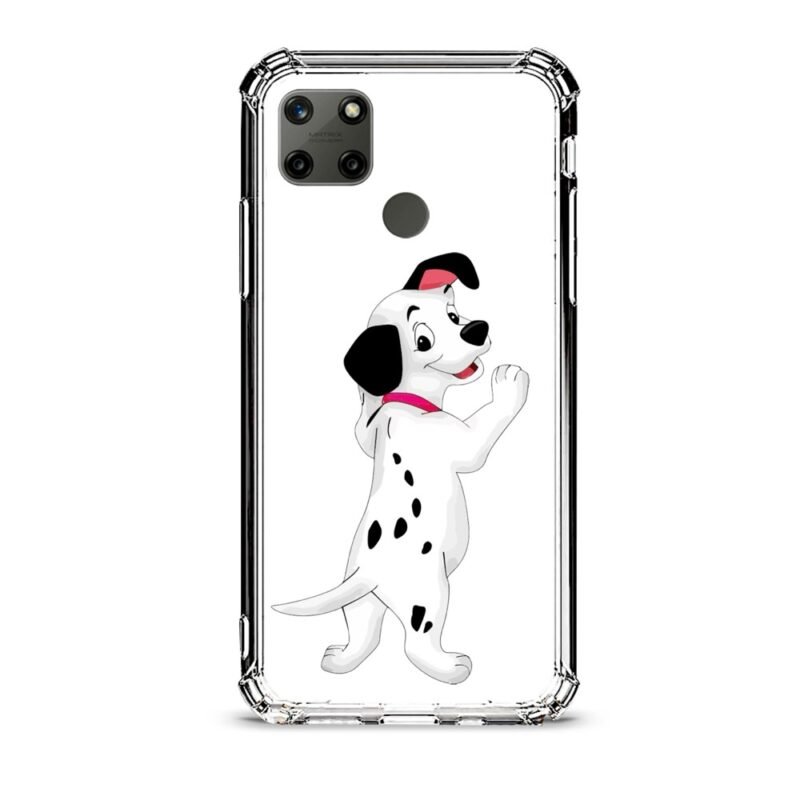 Dalmatian dog θήκη διάφανη & σχέδιο  d1031 γιά Realme C21Y