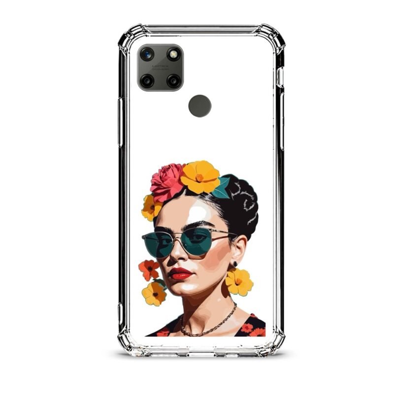 Batmin θήκη διάφανη & σχέδιο  d1032 γιά Realme C21Y