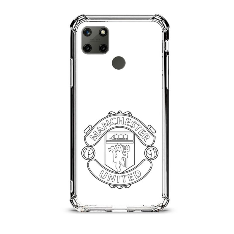 Manchester United θήκη διάφανη & σχέδιο  d1040 γιά Realme C21Y