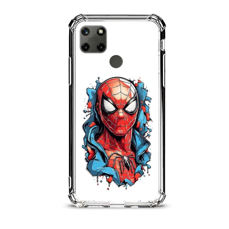 Spiderman θήκη διάφανη & σχέδιο  d1065 γιά Realme C21Y