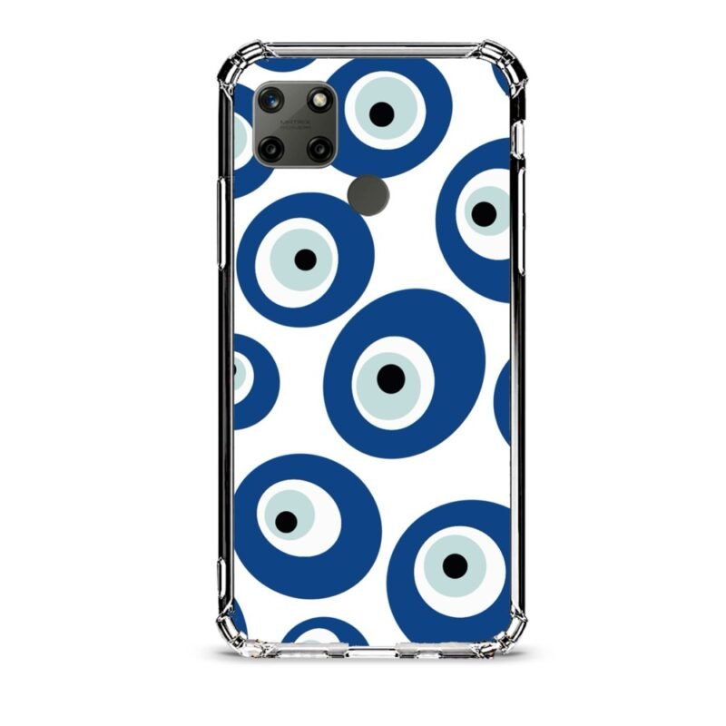 Evil eye θήκη διάφανη & σχέδιο  d1085 γιά Realme C21Y