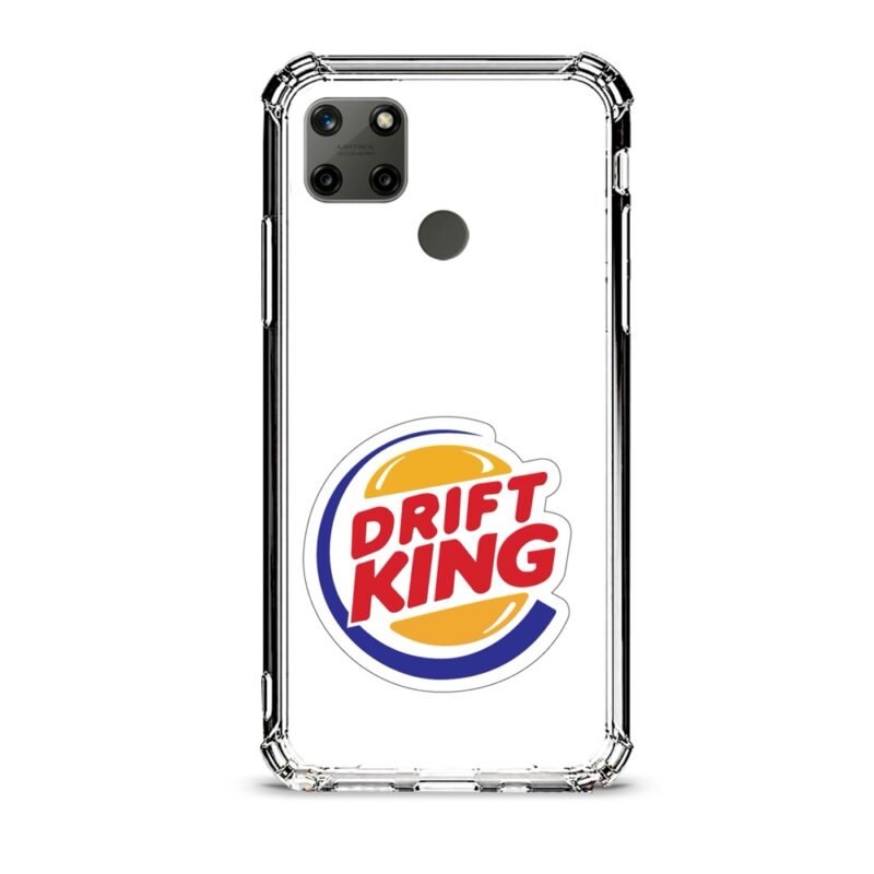 Drift king θήκη διάφανη & σχέδιο  d1109 γιά Realme C21Y
