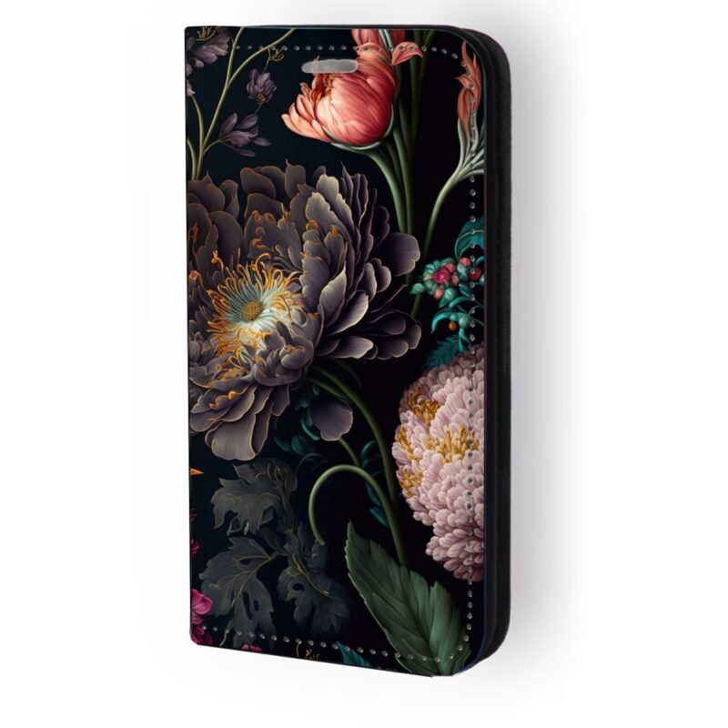 Θήκη book με σχέδιο flowers 91242 για iPhone 14 Pro