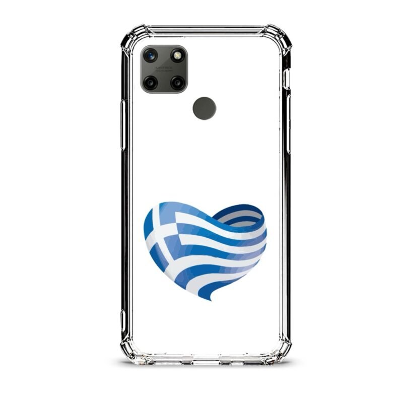 Super girl θήκη διάφανη & σχέδιο  d1115 γιά Realme C21Y