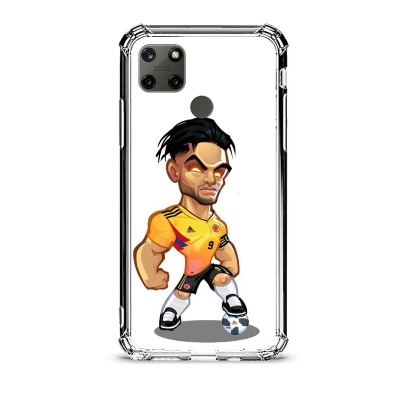 Radamel Falcao θήκη διάφανη & σχέδιο  d1003 γιά Realme C25Y
