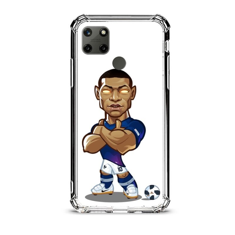 Kylian Mbappe θήκη διάφανη & σχέδιο  d1009 γιά Realme C25Y