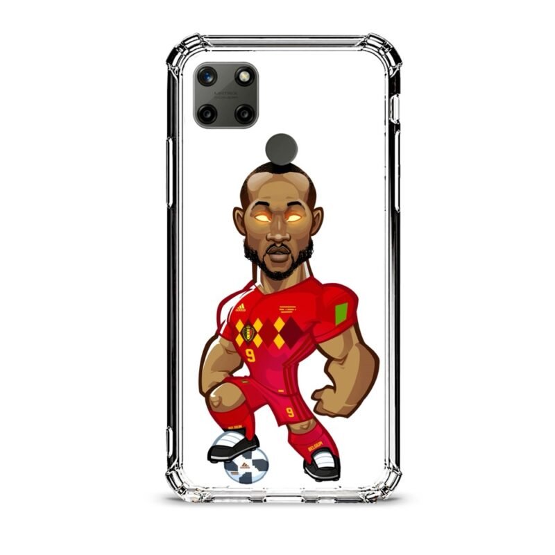 Lukaku θήκη διάφανη & σχέδιο  d1012 γιά Realme C25Y