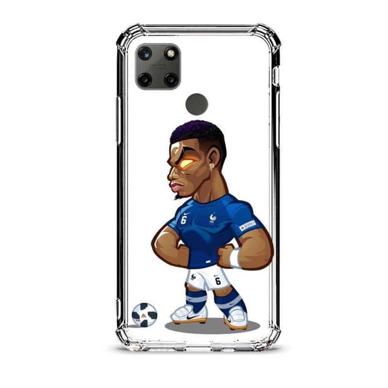 Paul Pogba θήκη διάφανη & σχέδιο  d1014 γιά Realme C25Y