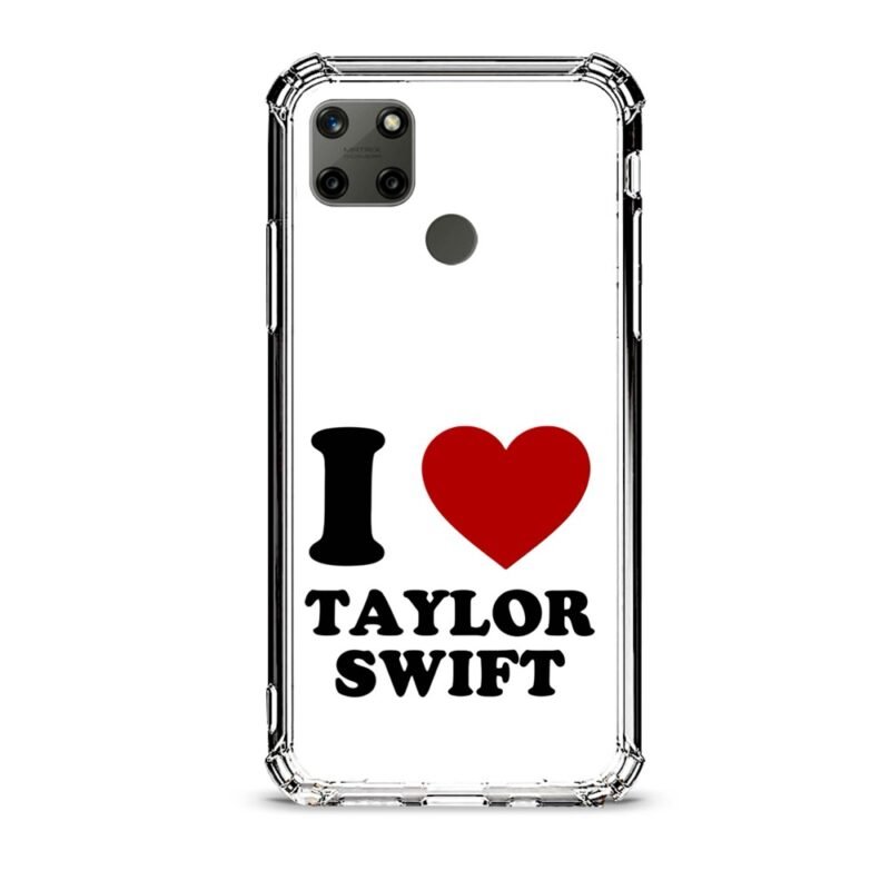 Love Swift Taylor θήκη διάφανη & σχέδιο  d1067 γιά Realme C25Y