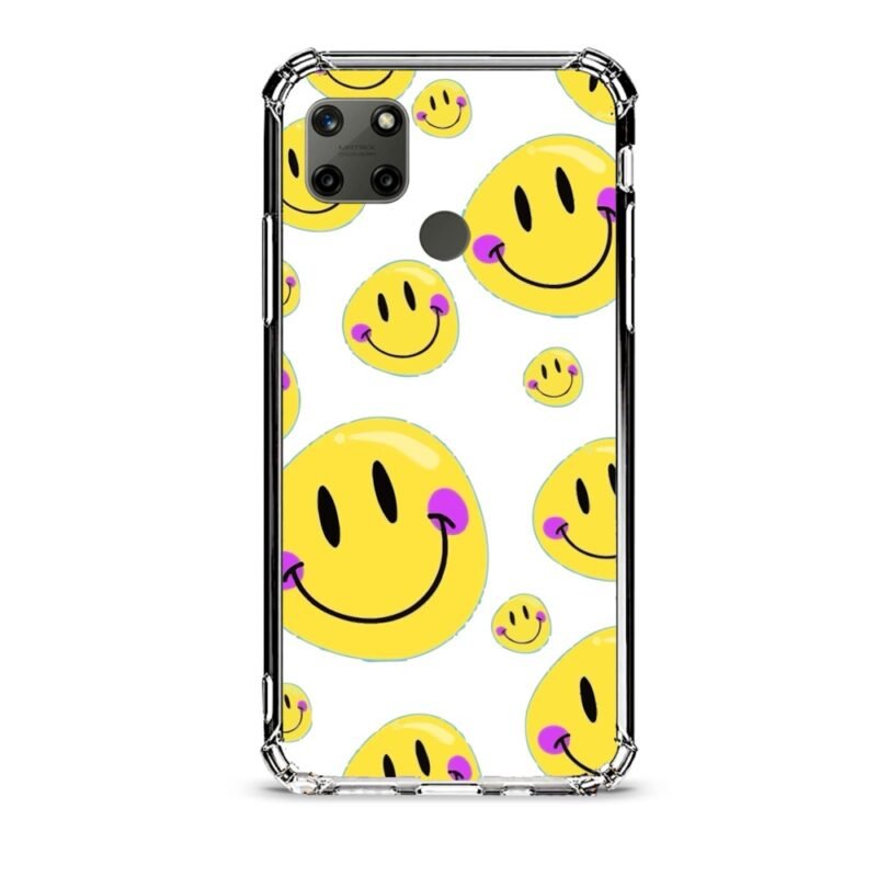 Smilies θήκη διάφανη & σχέδιο  d1076 γιά Realme C25Y