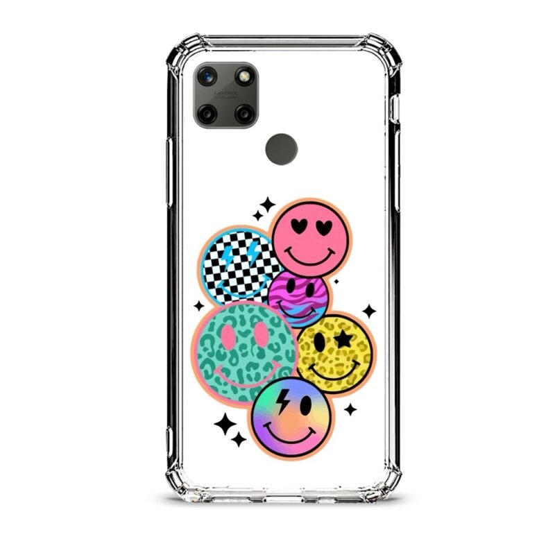 Smilies θήκη διάφανη & σχέδιο  d1096 γιά Realme C25Y
