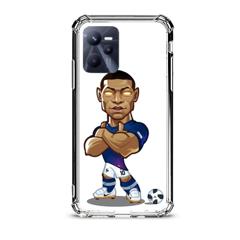 Kylian Mbappe θήκη διάφανη & σχέδιο  d1009 γιά Realme C35
