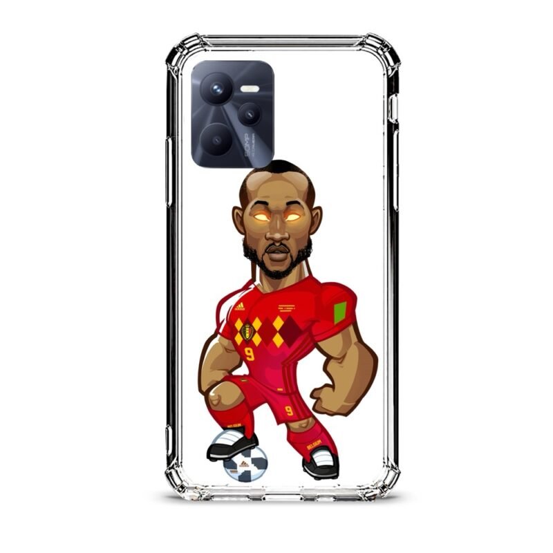 Lukaku θήκη διάφανη & σχέδιο  d1012 γιά Realme C35