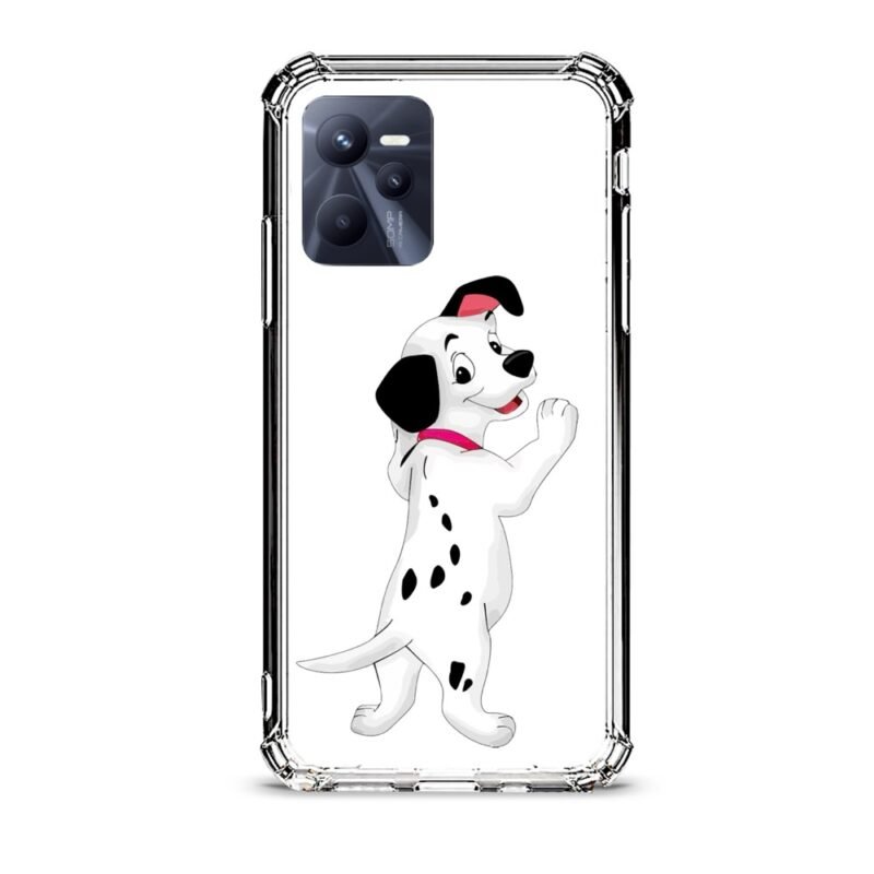 Dalmatian dog θήκη διάφανη & σχέδιο  d1031 γιά Realme C35