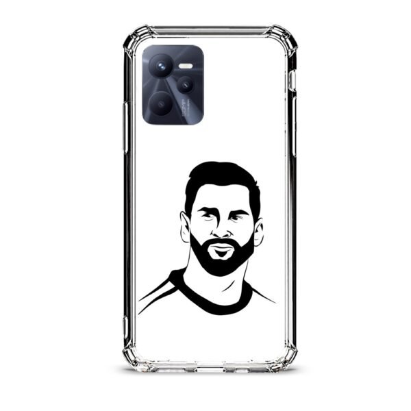 Football player θήκη διάφανη & σχέδιο  d1039 γιά Realme C35