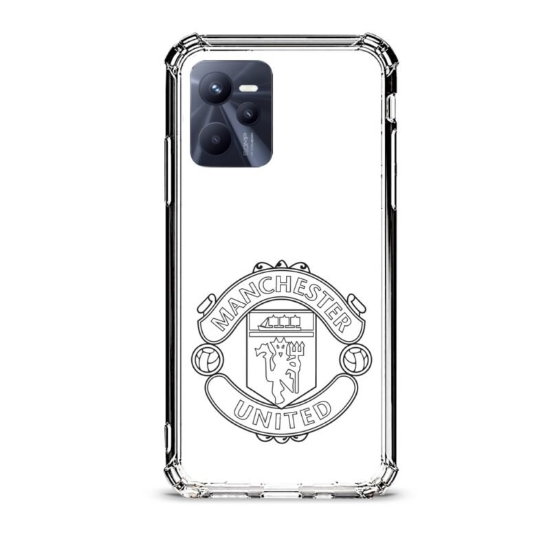 Manchester United θήκη διάφανη & σχέδιο  d1040 γιά Realme C35