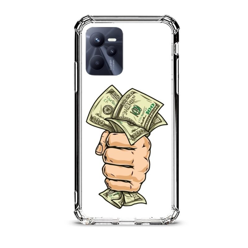 Money θήκη διάφανη & σχέδιο  d1060 γιά Realme C35