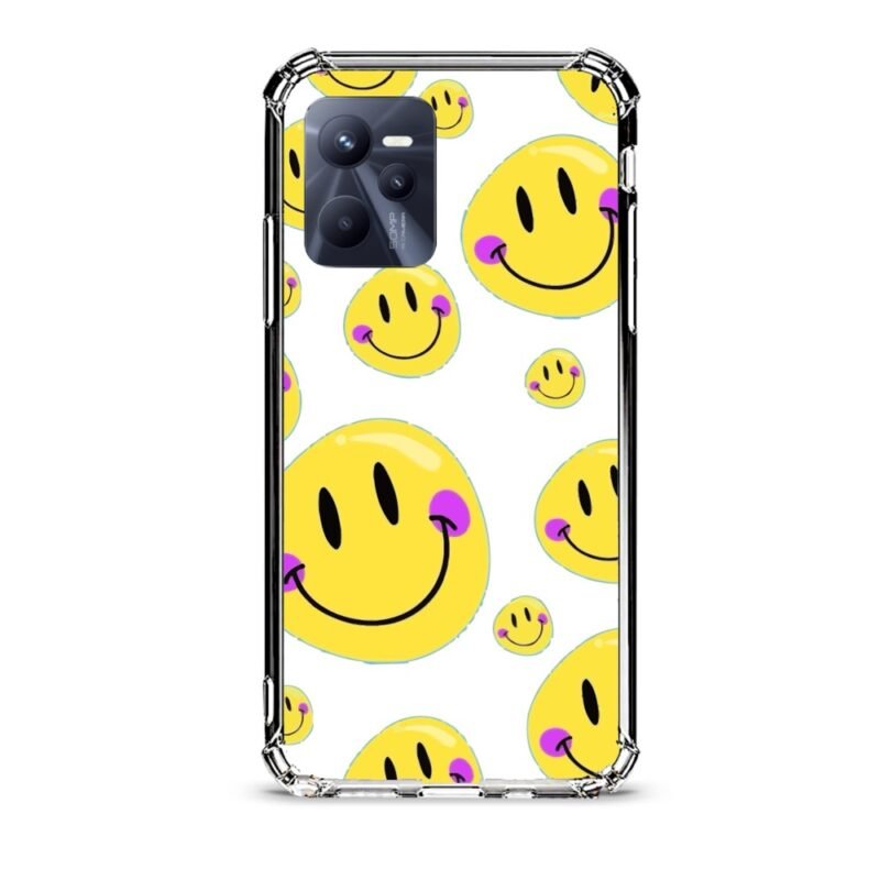 3d shapes θήκη διάφανη & σχέδιο  d1064 γιά Realme C35