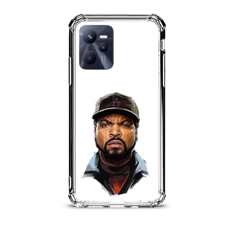Ice Cube θήκη διάφανη & σχέδιο  d1069 γιά Realme C35