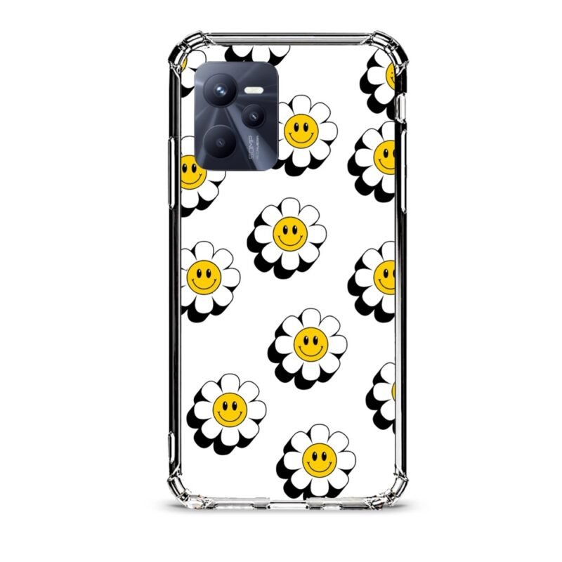 Daisies θήκη διάφανη & σχέδιο  d1075 γιά Realme C35