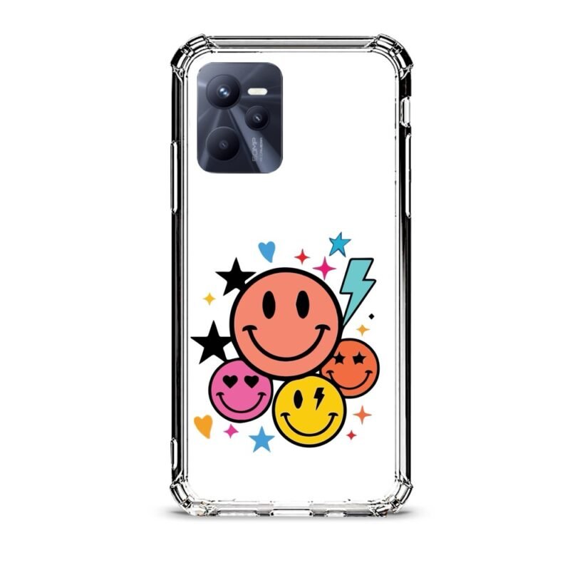 Shapes θήκη διάφανη & σχέδιο  d1083 γιά Realme C35