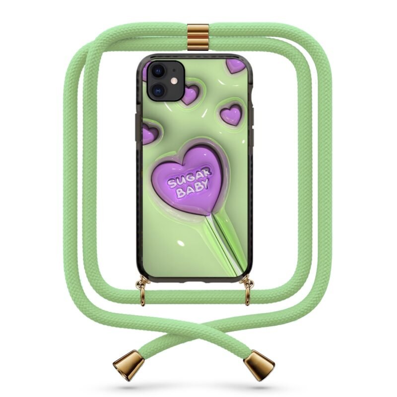 Sugar baby θήκη κινητού με κορδόνι 9815 γιά iPhone 11