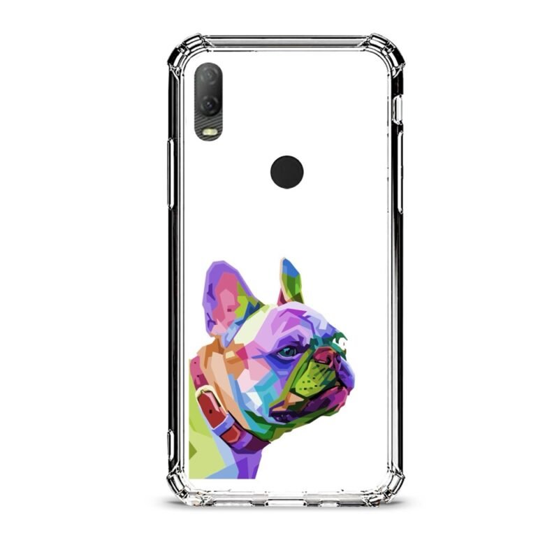 Cute pug θήκη διάφανη & σχέδιο  d1078 γιά Alcatel 1V 2020