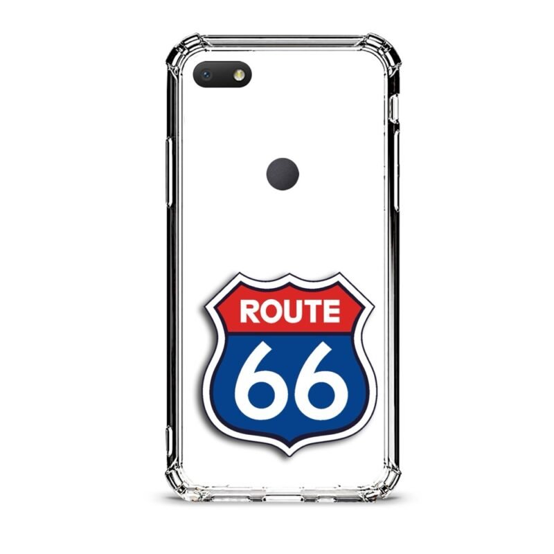 Route 66 θήκη διάφανη & σχέδιο  d1108 γιά Alcatel 1V 2019 5001D