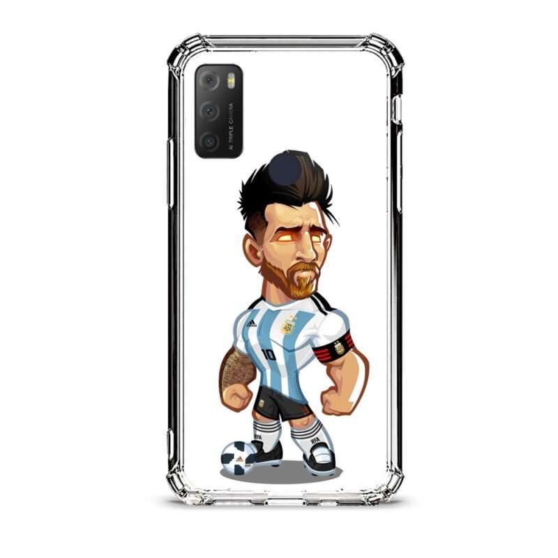 Lionel Messi θήκη διάφανη & σχέδιο  d1000 γιά Alcatel 1S 2021