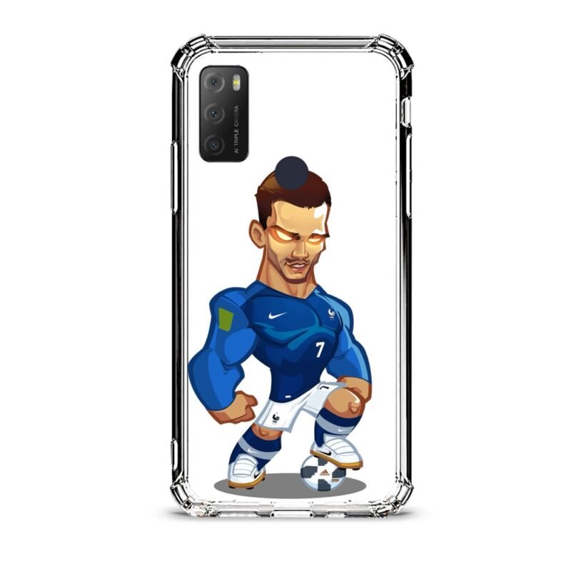 Antoine Griezmann θήκη διάφανη & σχέδιο  d1004 γιά Alcatel 1S 2021