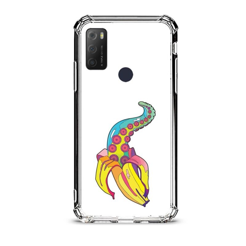 Weird banana θήκη διάφανη & σχέδιο  d1025 γιά Alcatel 1S 2021