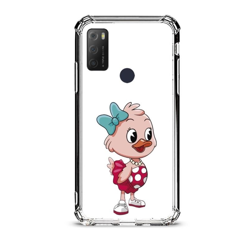Dressed bird θήκη διάφανη & σχέδιο  d1035 γιά Alcatel 1S 2021