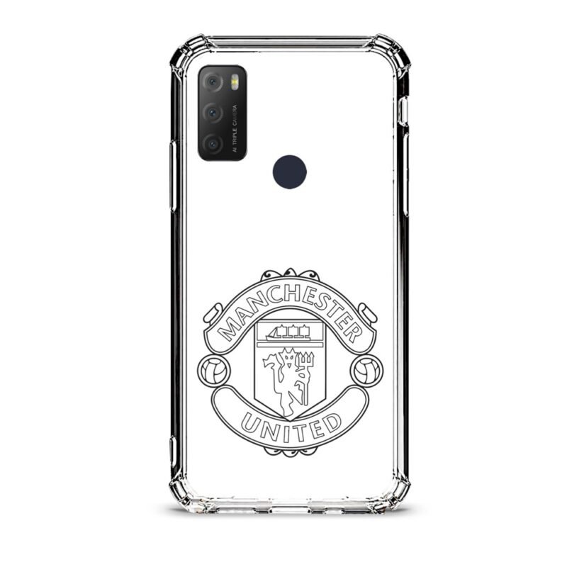 Manchester United θήκη διάφανη & σχέδιο  d1040 γιά Alcatel 1S 2021