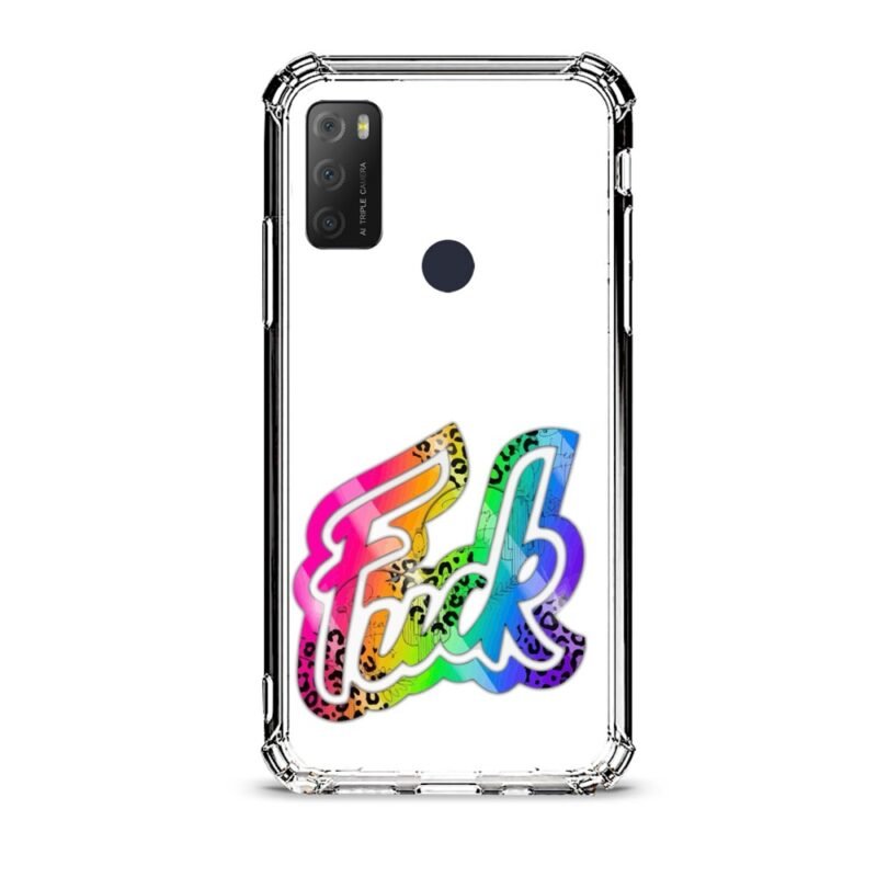 F*ck θήκη διάφανη & σχέδιο  d1054 γιά Alcatel 1S 2021