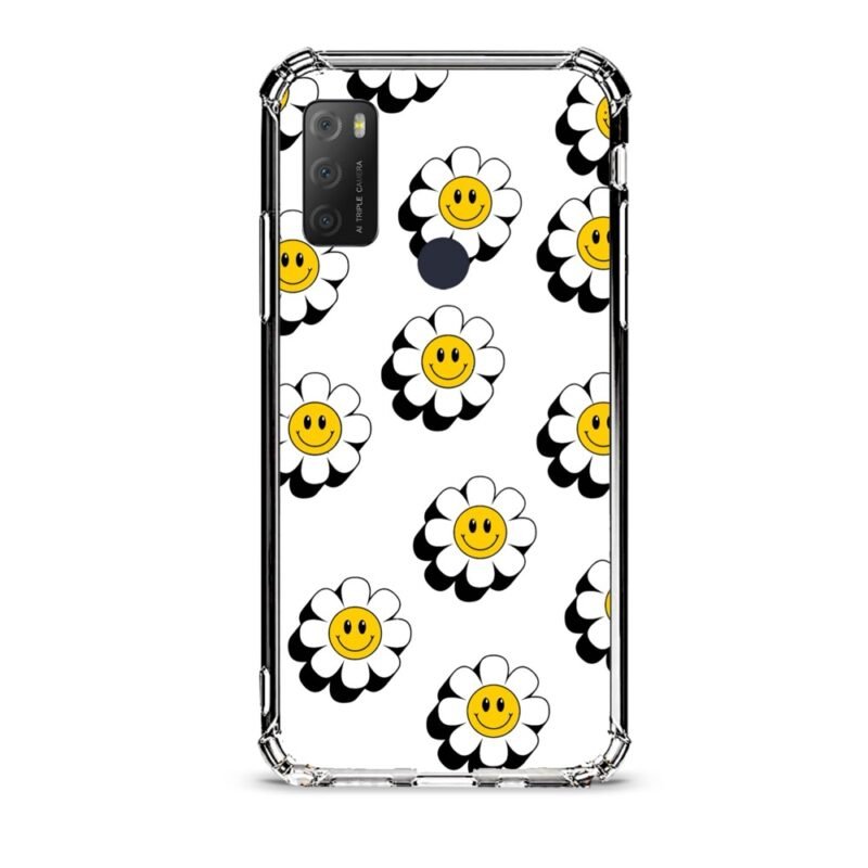 Daisies θήκη διάφανη & σχέδιο  d1075 γιά Alcatel 1S 2021