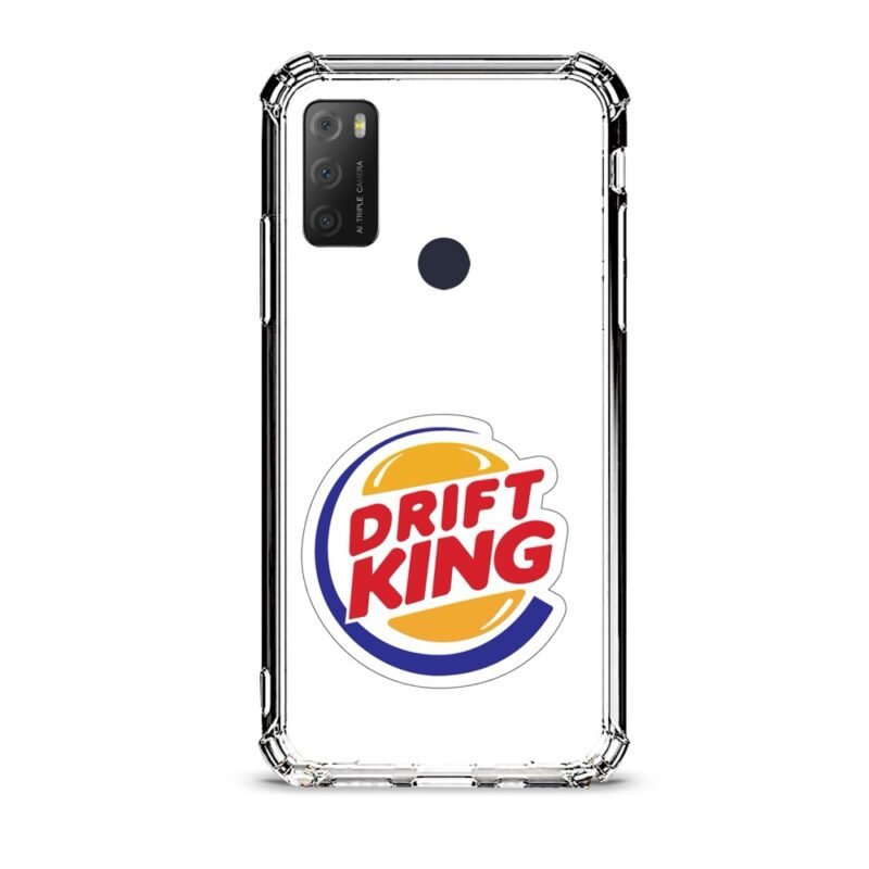 Drift king θήκη διάφανη & σχέδιο  d1109 γιά Alcatel 1S 2021