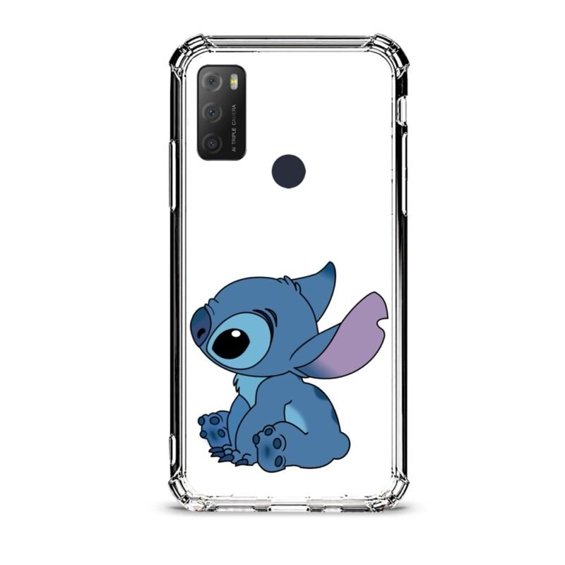 Stitch θήκη διάφανη & σχέδιο  d1111 γιά Alcatel 1S 2021