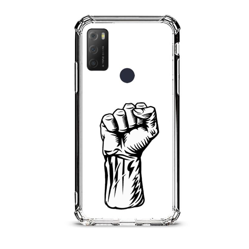 Empower θήκη διάφανη & σχέδιο  d1118 γιά Alcatel 1S 2021