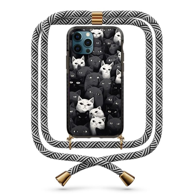 Cats θήκη κινητού με κορδόνι 9861 γιά iPhone 12 Pro